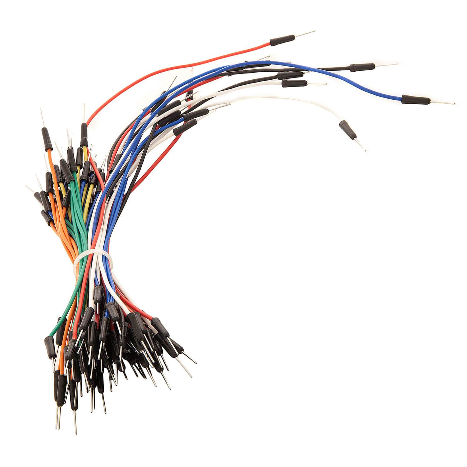 Câble de cavalier 40 PCS. 20 cm F2F femelle à femelle Compatible avec  Arduino et Raspberry Pi Breadboard