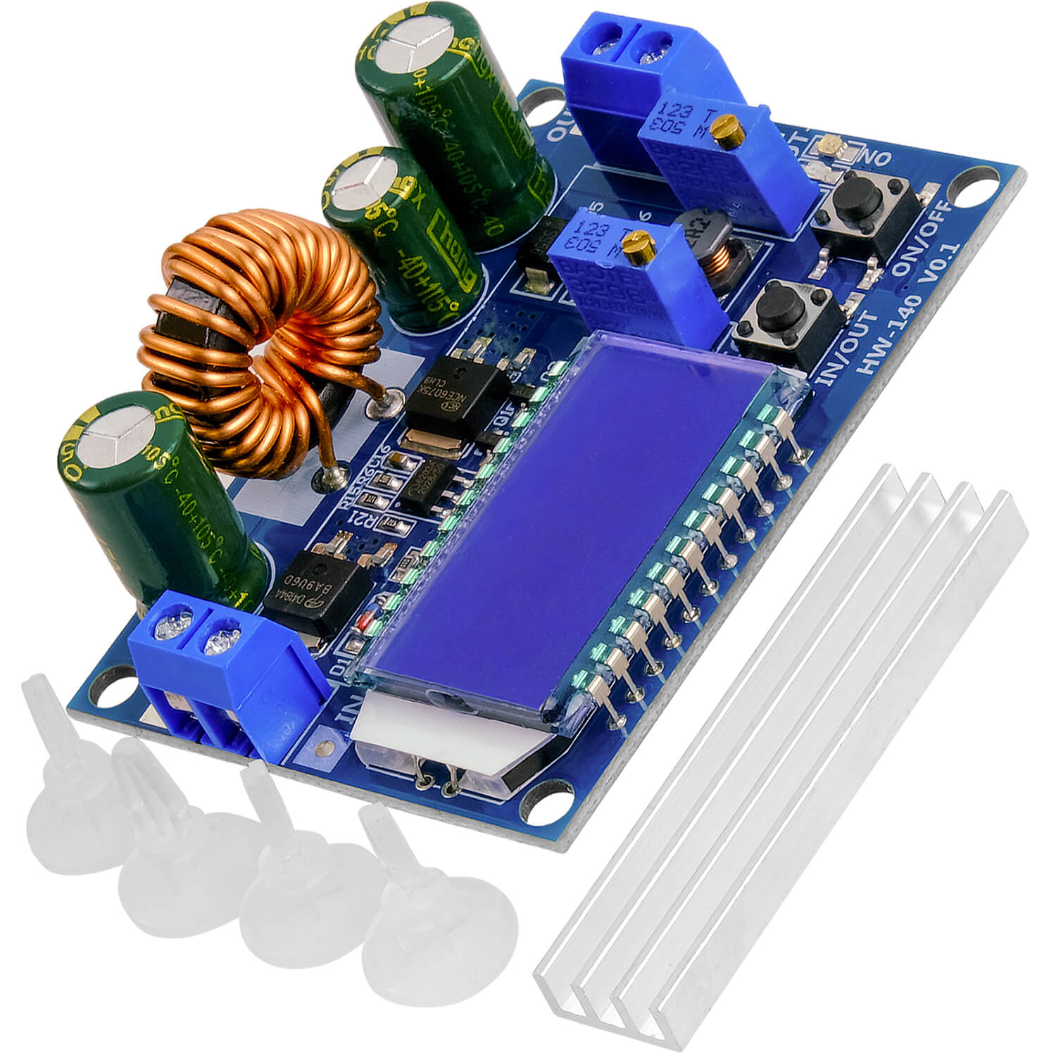 XL4016 Step-Down Buck Converter DC-DC compatible with Arduino