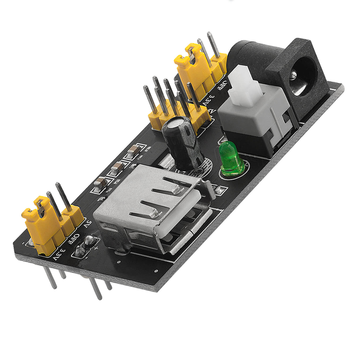 Electronique alimentation breadboard Arduino MB102 POWER SUPPLY MODULE 