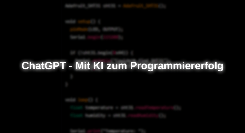 Kann ChatGPT eine KI Programmieren?