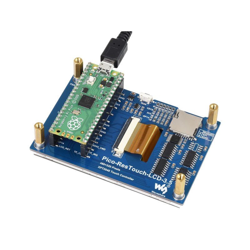 3,5 " TFT Touch Shield für Raspberry Pi Pico - AZ - Delivery