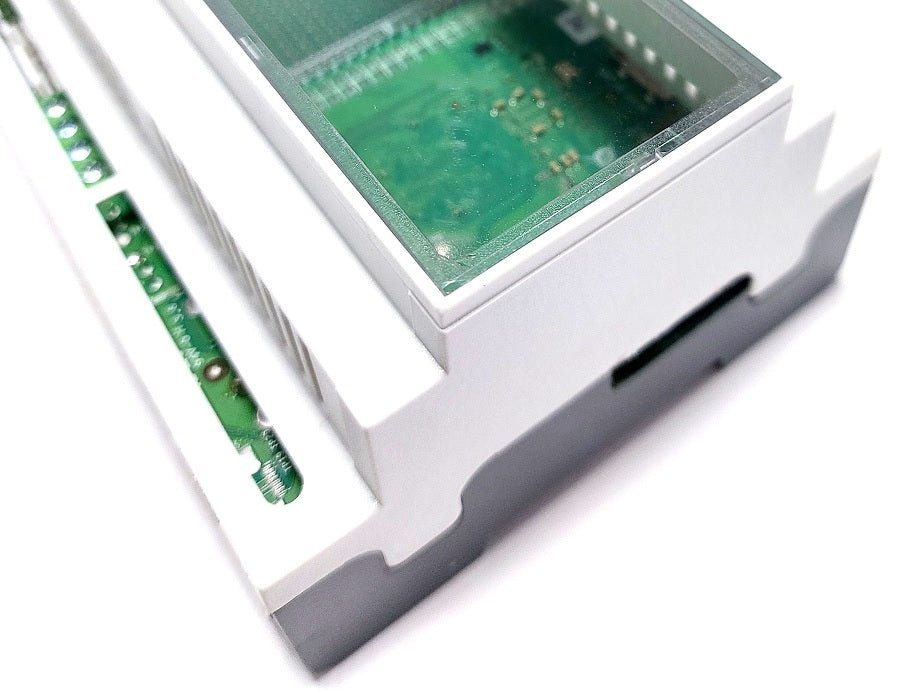 Hutschienengehäuse Set für Raspberry Pi 5 und 4 - AZ - Delivery