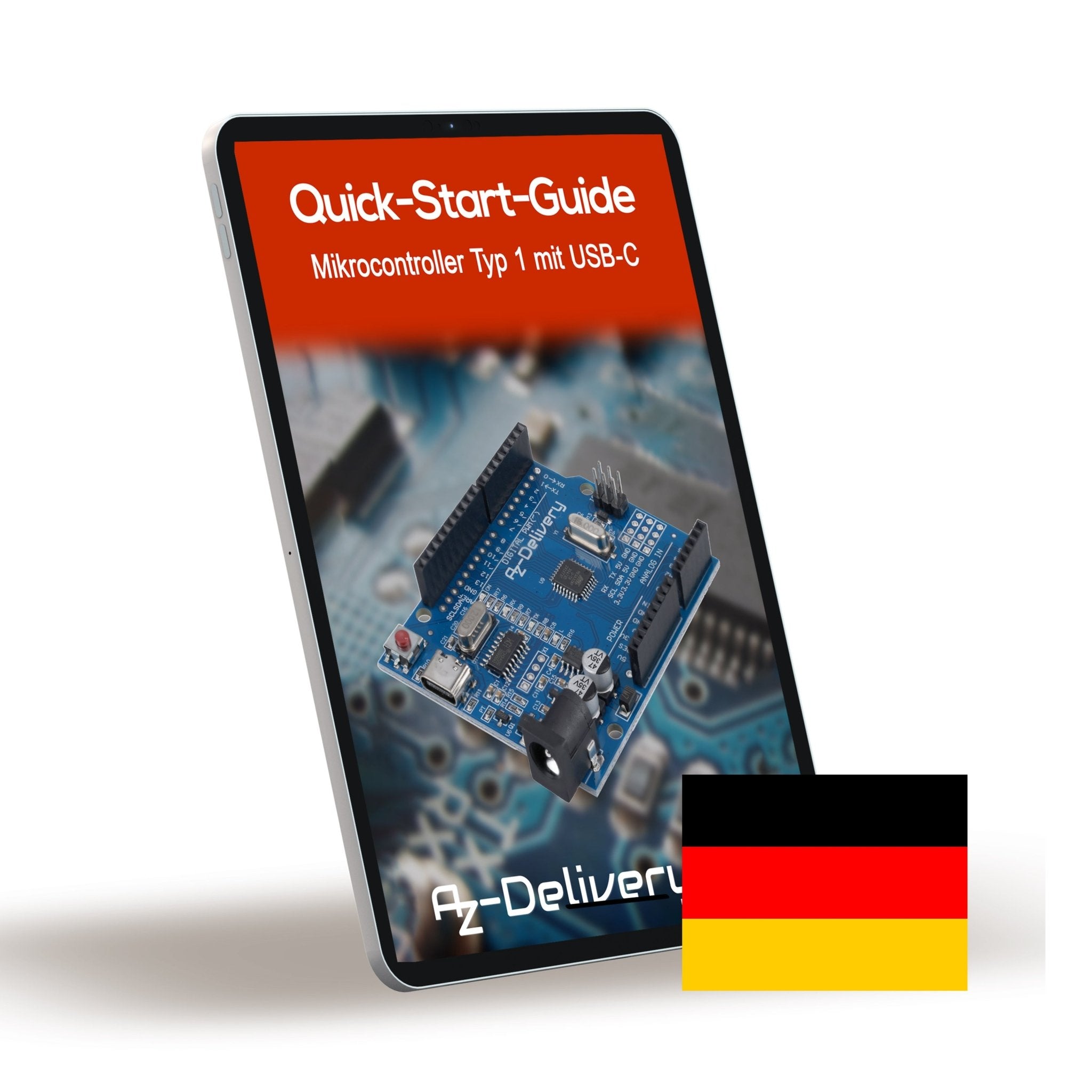 Mikrocontroller Board AZ - ATmega328 - Board mit USB - C Anschluss - AZ - Delivery