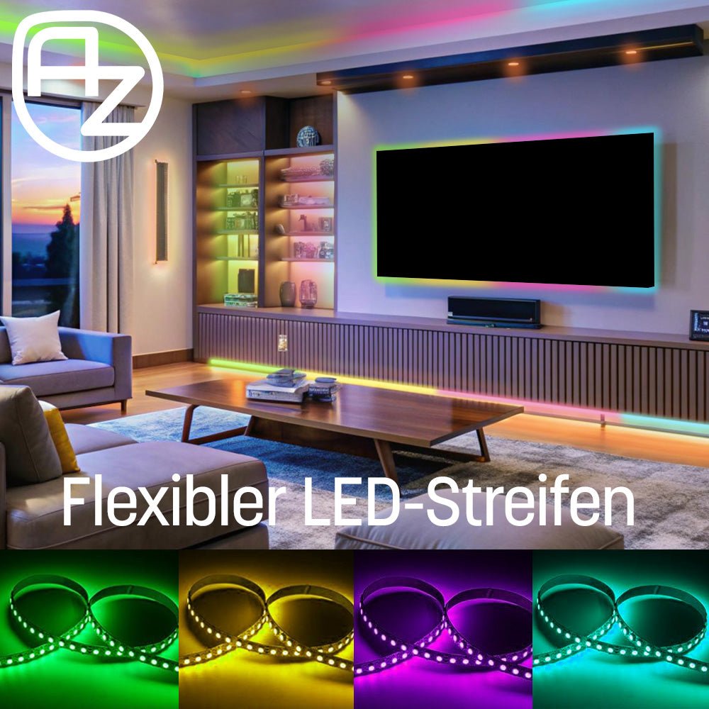 WS2812B 144 LEDs/m 144 Pixels/m LED Strip RGB adressierbarer LED Streifen mit 5050 SMD LEDs IP20 Weiß nicht Wasserdicht - AZ - Delivery