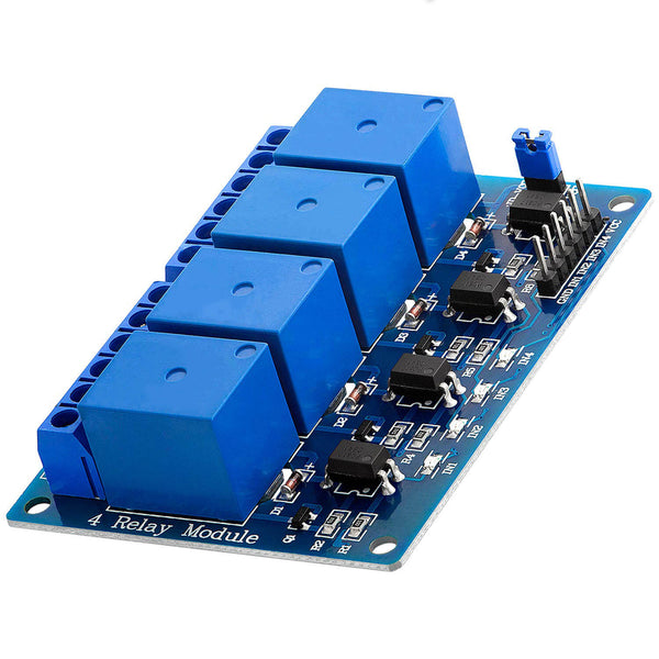 Module 2 relais 5V avec déclencheur bas niveau optocoupleur compatible
