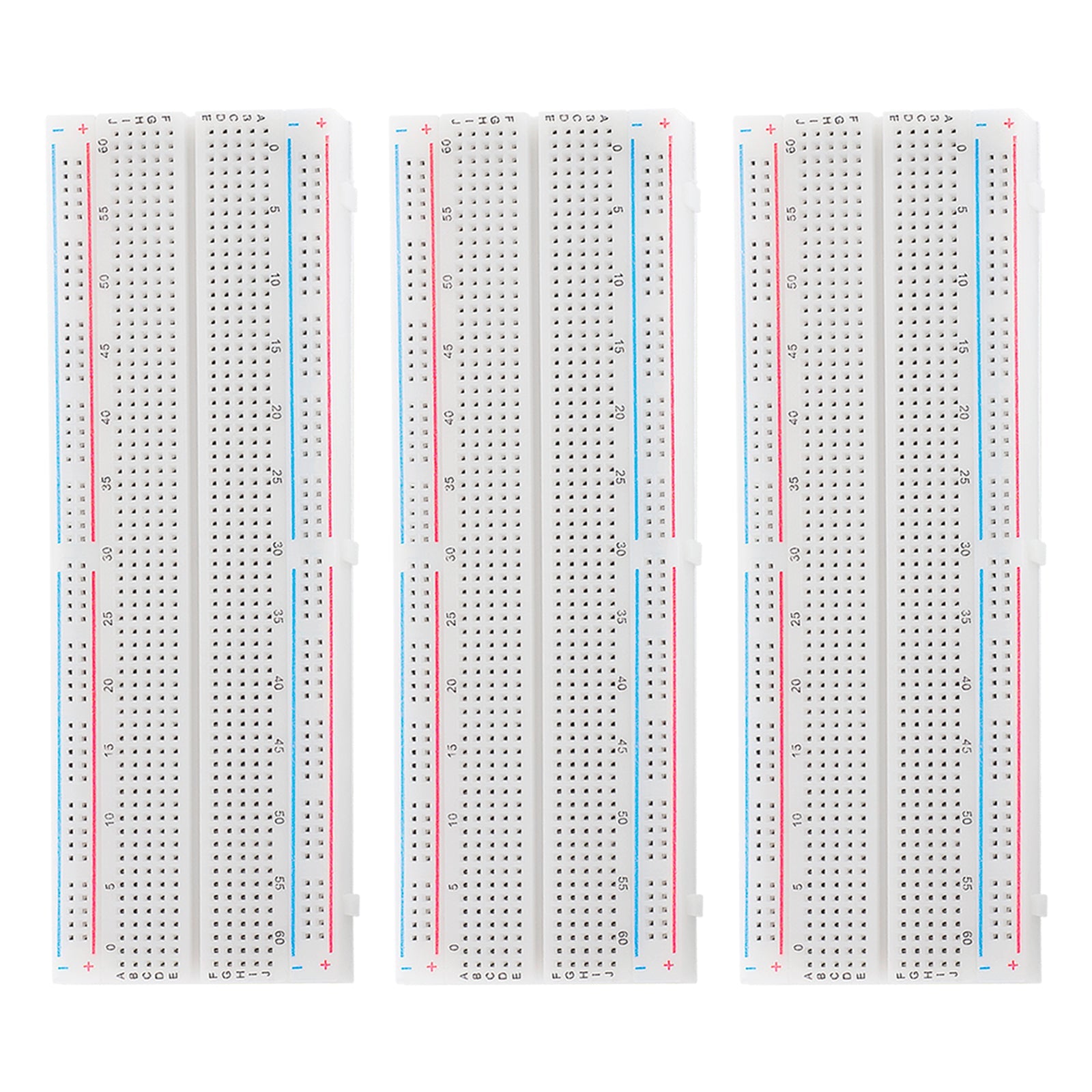 MB-102 Breadboard Steckbrett Mit 830 Kontakten Kompatibel Mit Arduino