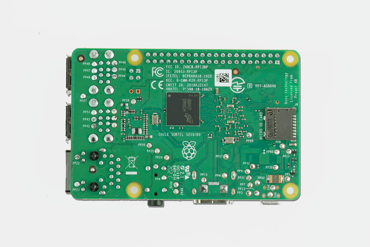 Raspberry Pi 3 Model B Einplatinen Computer 1 Gb Ram Wifible 8888