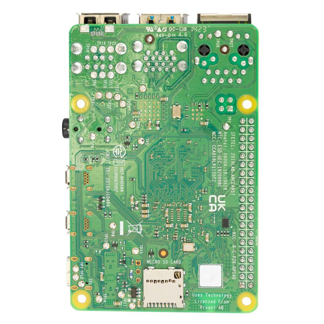 Raspberry Pi 4 B | 4GB RAM | Single Board Computer | 4x1.8 GHz CPU | WiFi &  BLE