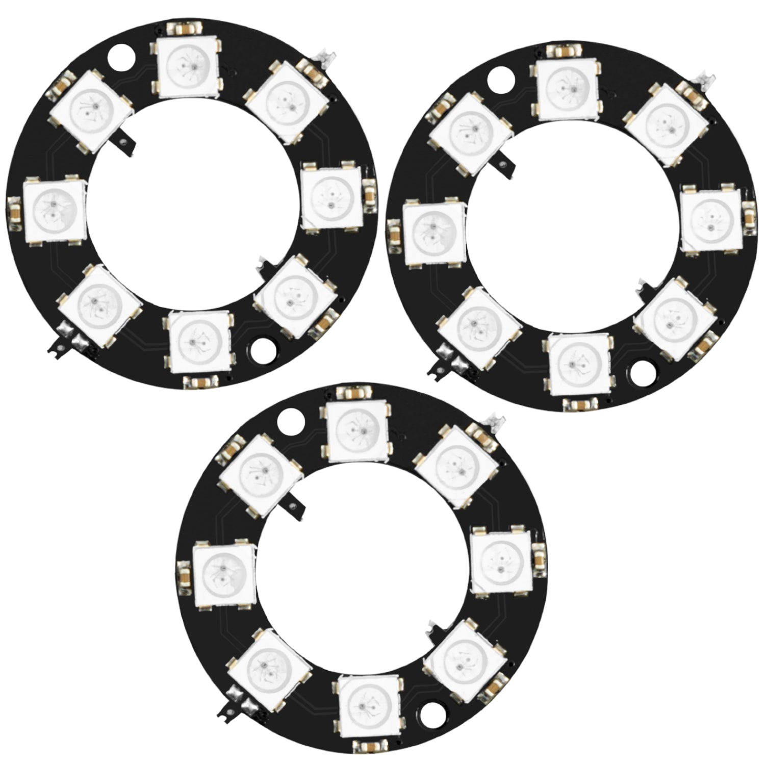 RGB LED ring 8 bit WS2812 5050 + integrated driver